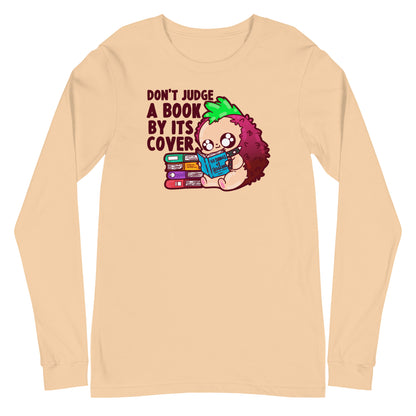 DONT JUDGE A BOOK - Long Sleeve Tee - ChubbleGumLLC