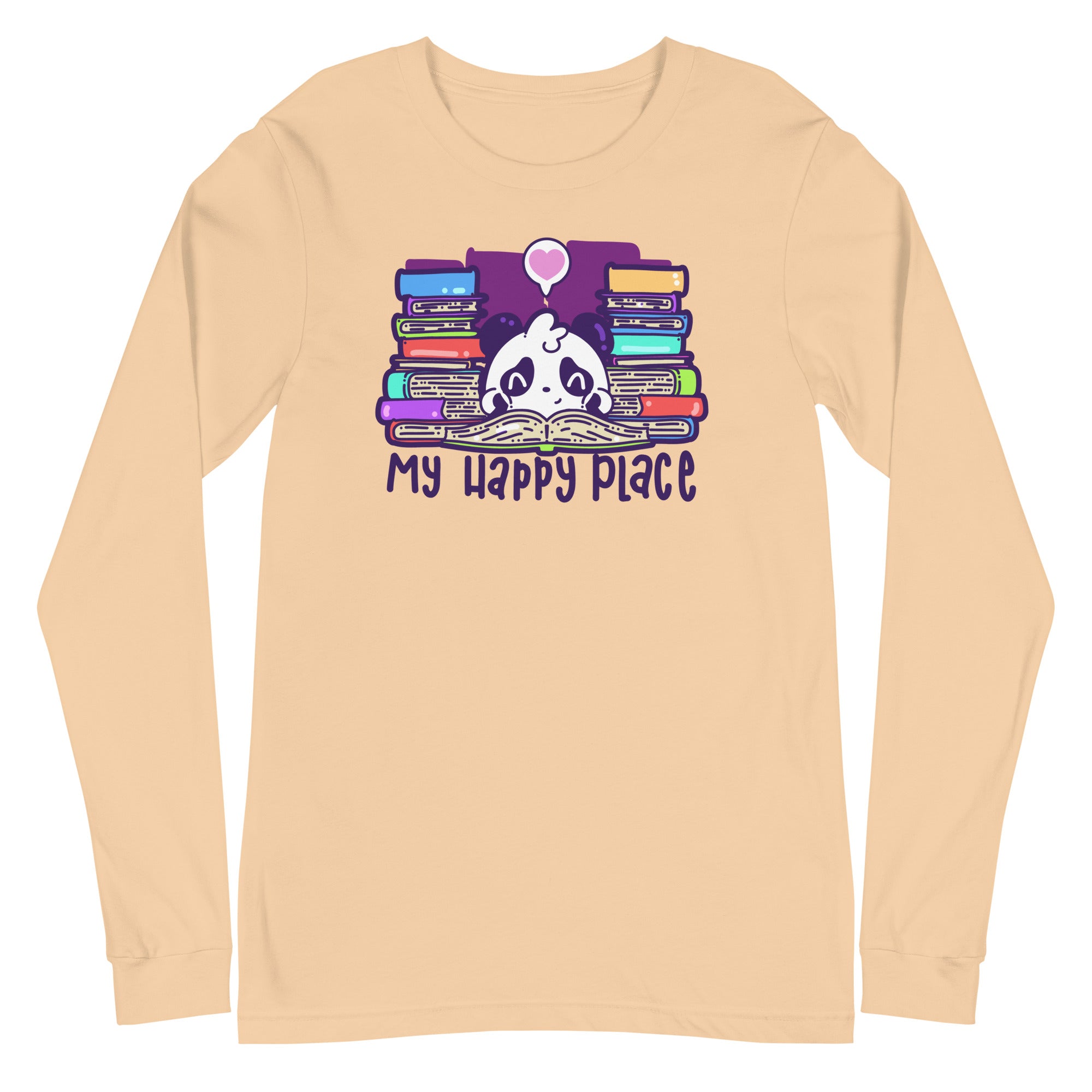 MY HAPPY PLACE - Long Sleeve Tee - ChubbleGumLLC