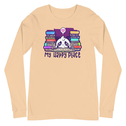 MY HAPPY PLACE - Long Sleeve Tee - ChubbleGumLLC