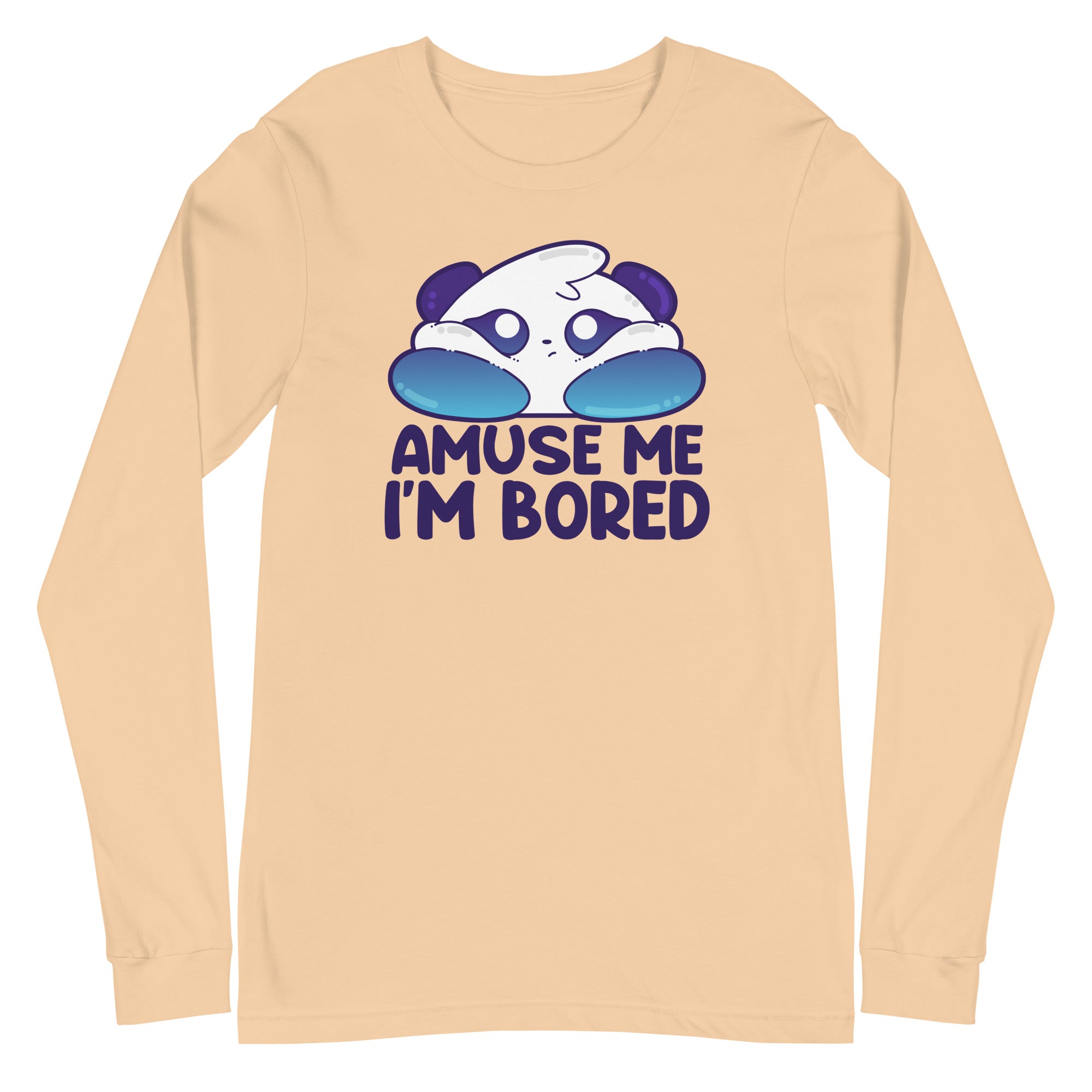 AMUSE ME IM BORED - Long Sleeve Tee - ChubbleGumLLC