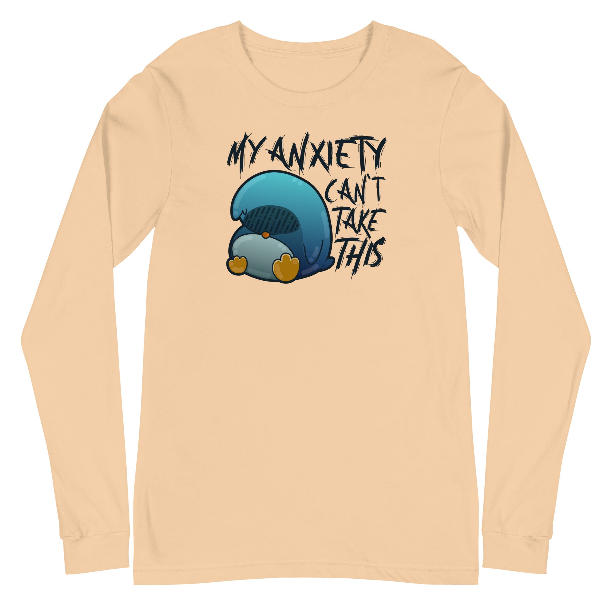 MY ANXIETY CANT TAKE THIS - Long Sleeve Tee - ChubbleGumLLC