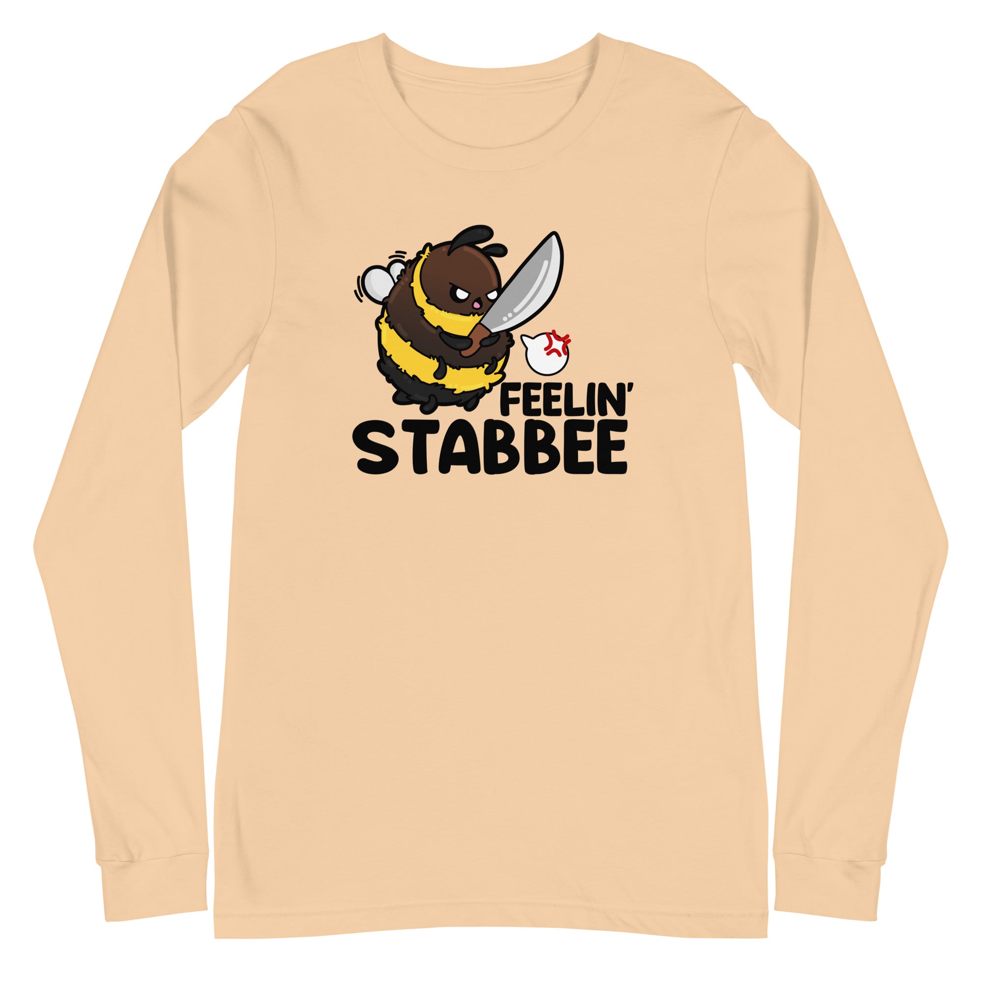 FEELIN STABBEE - Long Sleeve Tee - ChubbleGumLLC