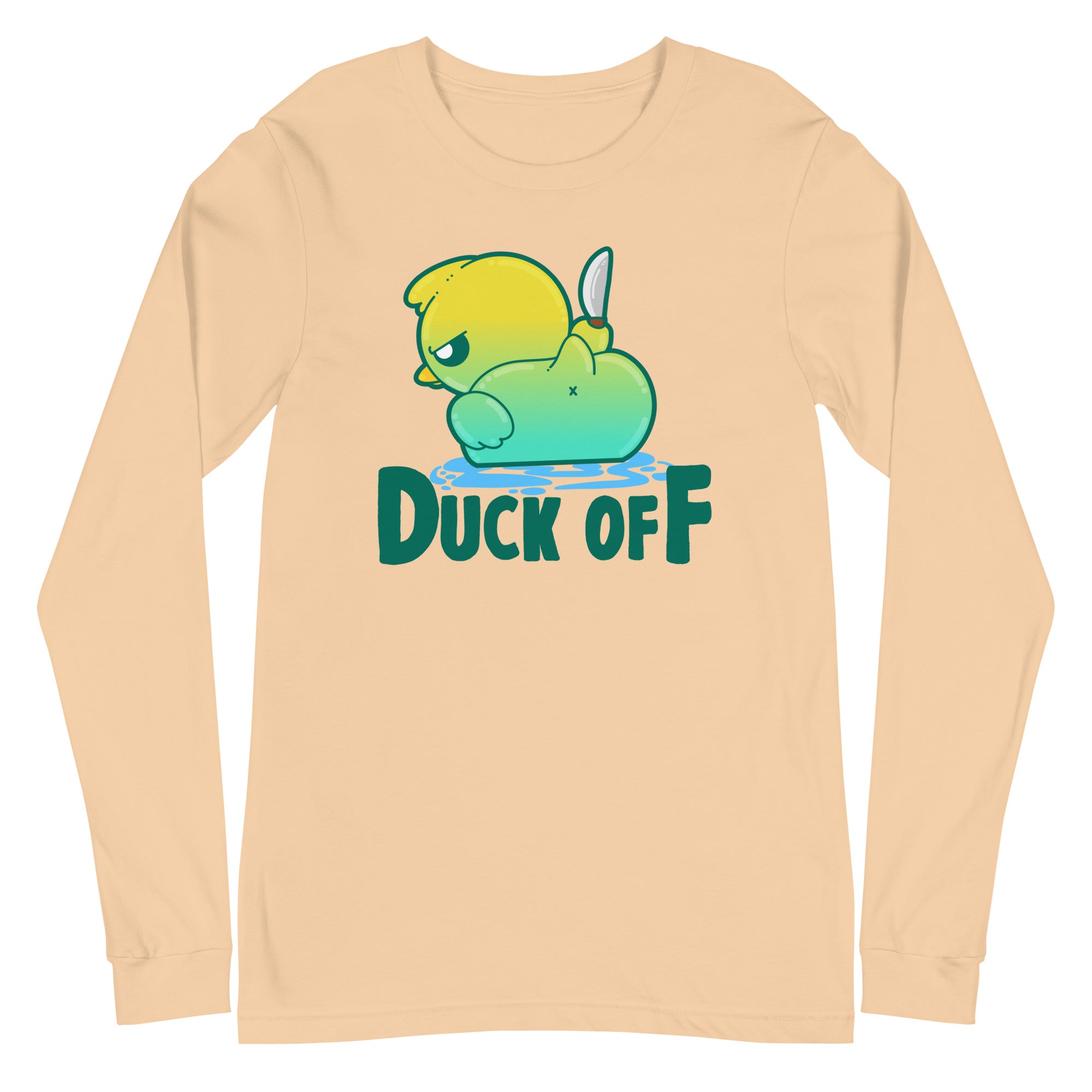 DUCK OFF - Long Sleeve Tee - ChubbleGumLLC