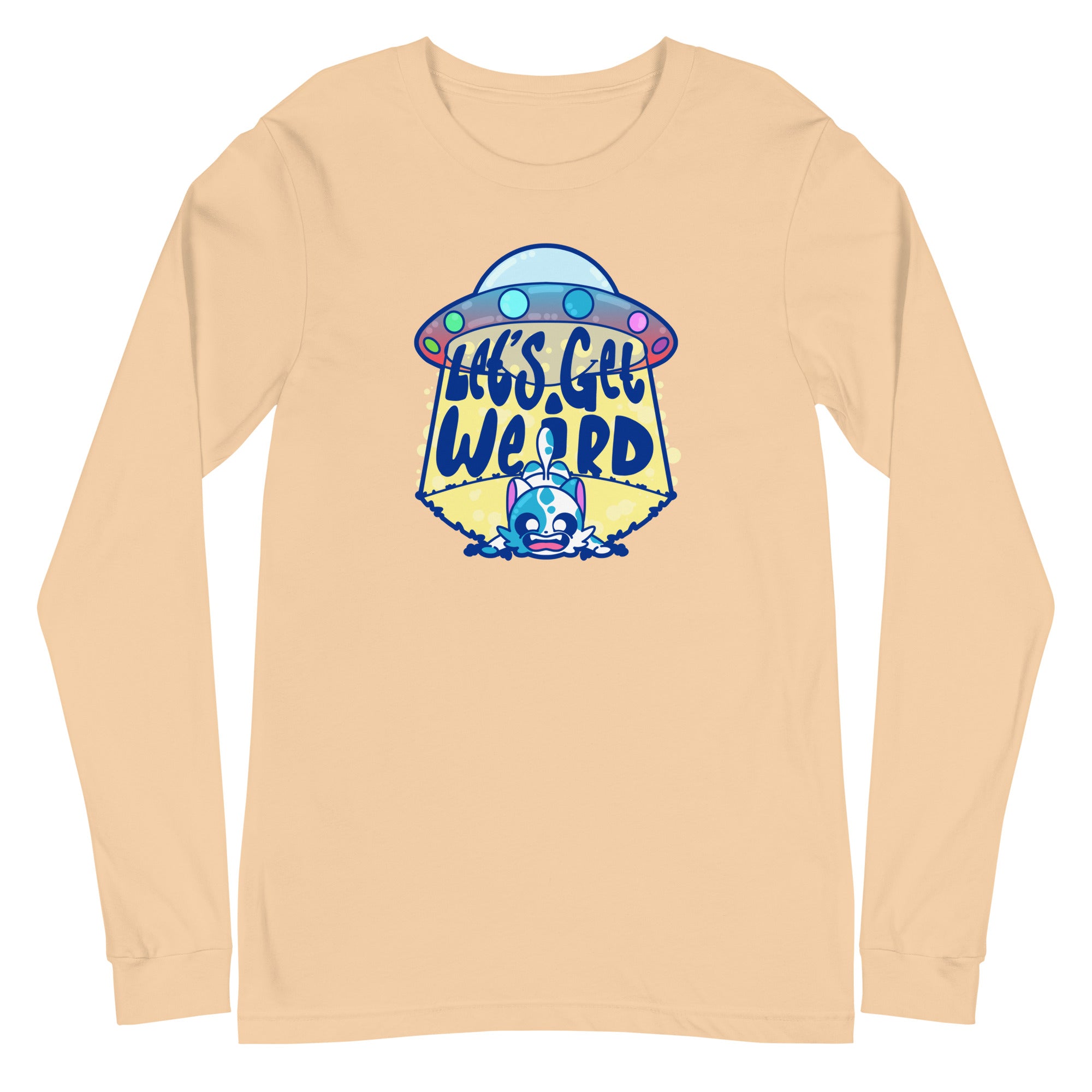 LETS GET WEIRD - Long Sleeve Tee - ChubbleGumLLC