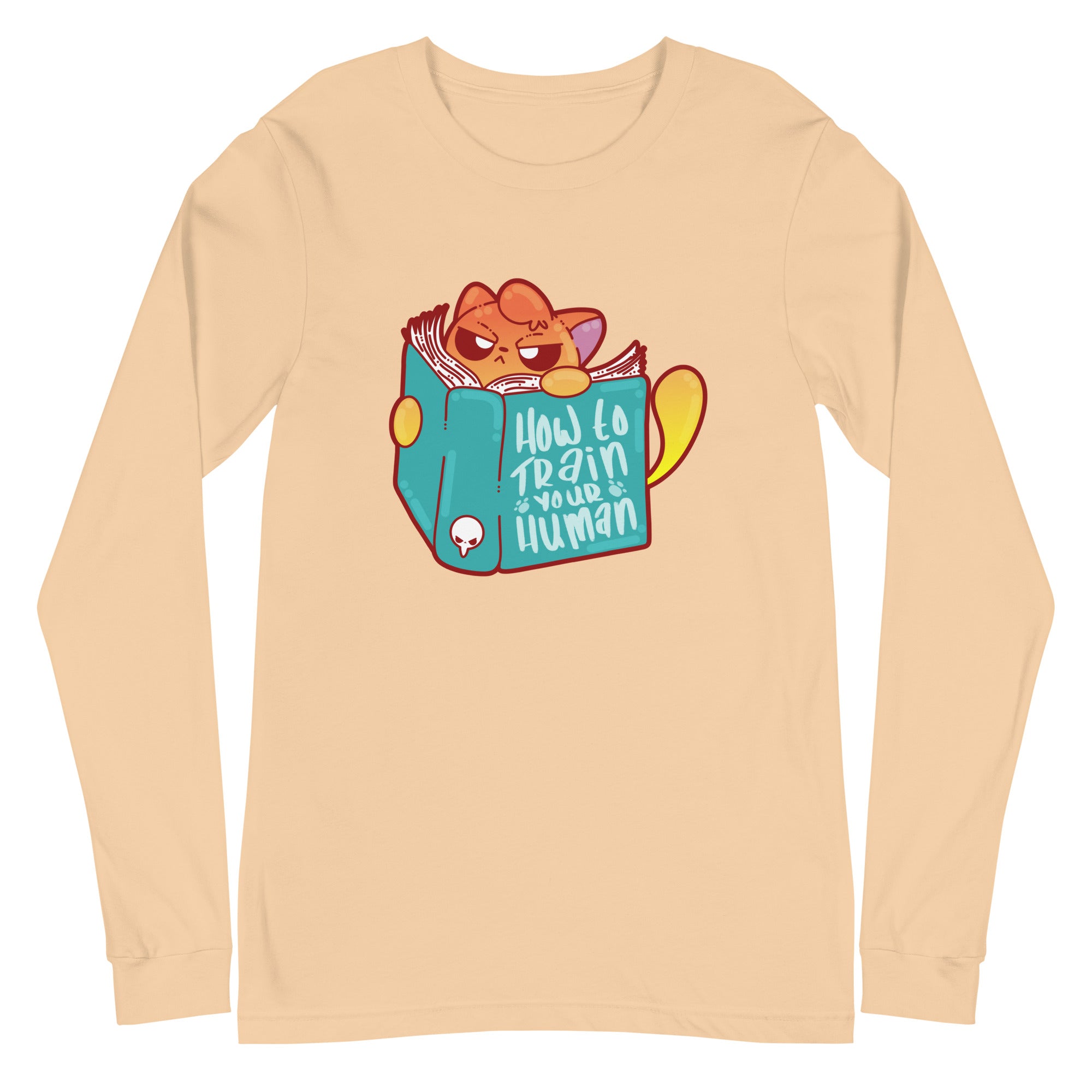 HOW TO TRAIN YOUR HUMAN - Long Sleeve Tee - ChubbleGumLLC