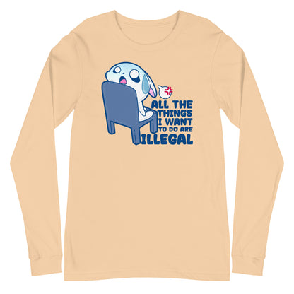 ALL THE THINGS - Long Sleeve Tee