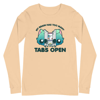 TOO MANY TABS - Long Sleeve Tee