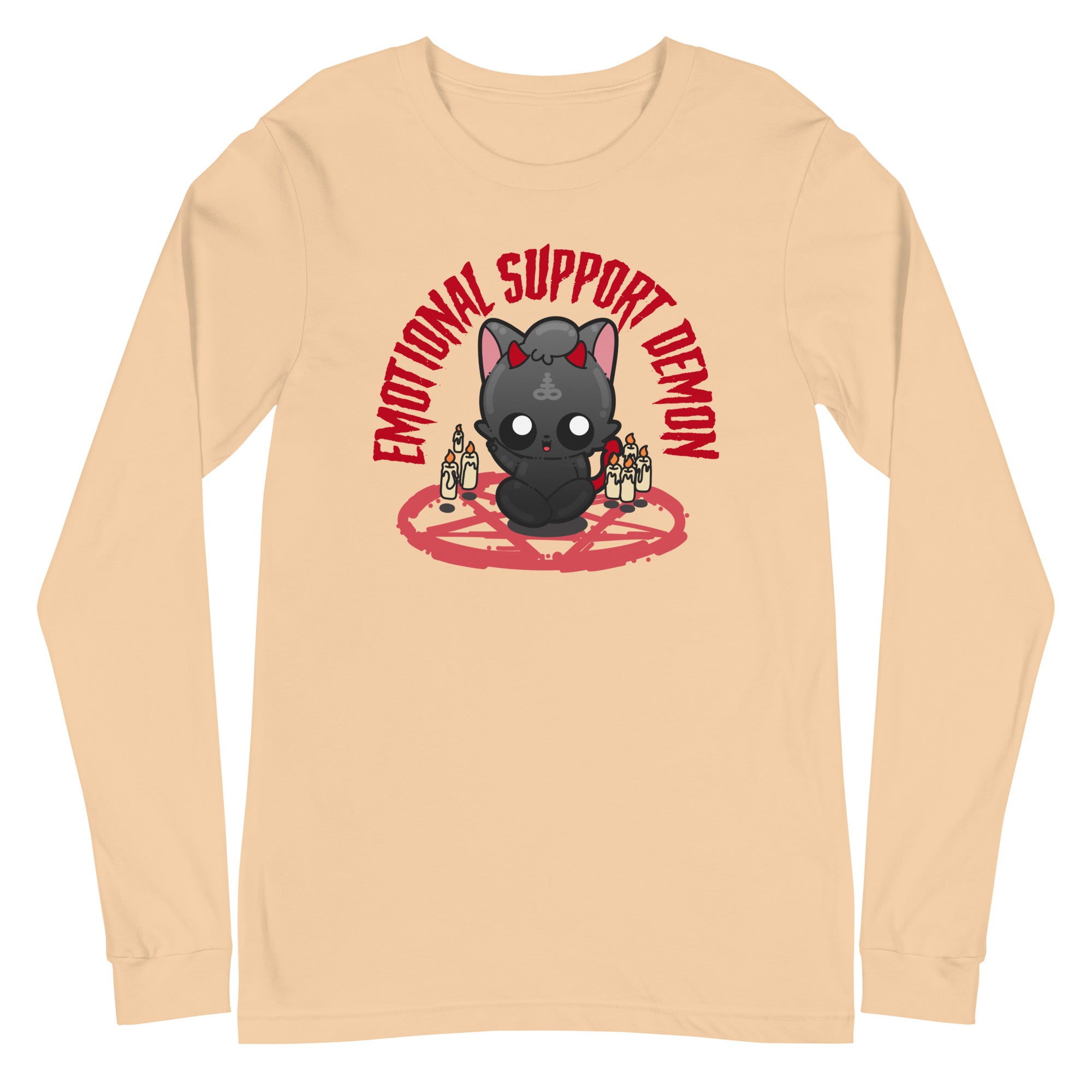 EMOTIONAL SUPPORT DEMON - Long Sleeve Tee