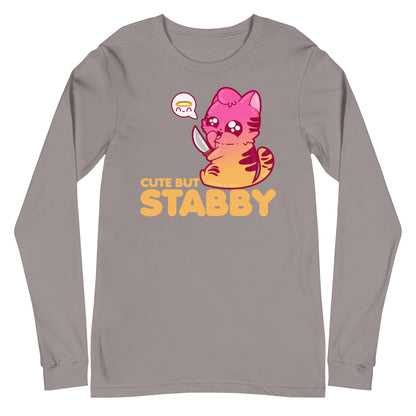 CUTE BUT STABBY - Long Sleeve Tee - ChubbleGumLLC