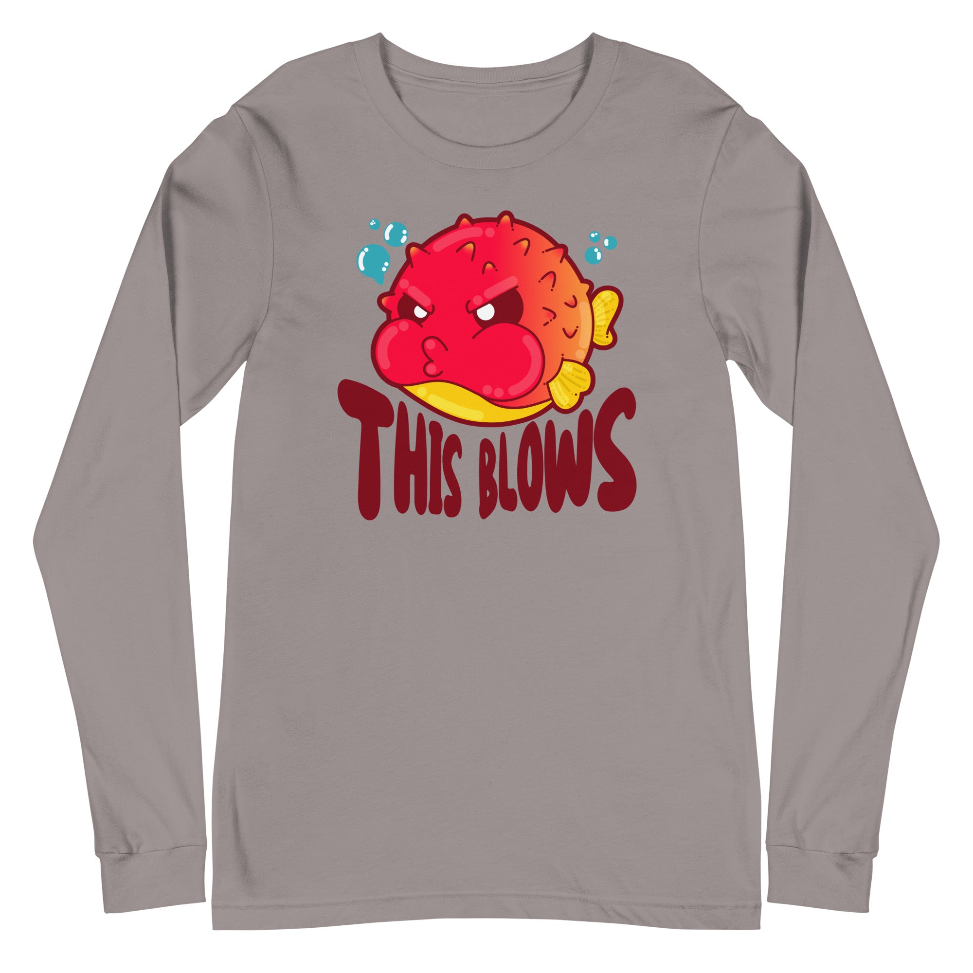 THIS BLOWS - Long Sleeve Tee - ChubbleGumLLC