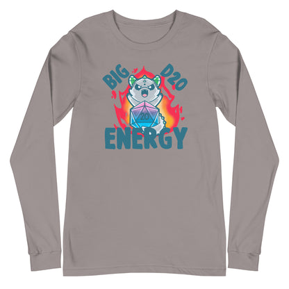 BIG D 20 ENERGY - Long Sleeve Tee - ChubbleGumLLC