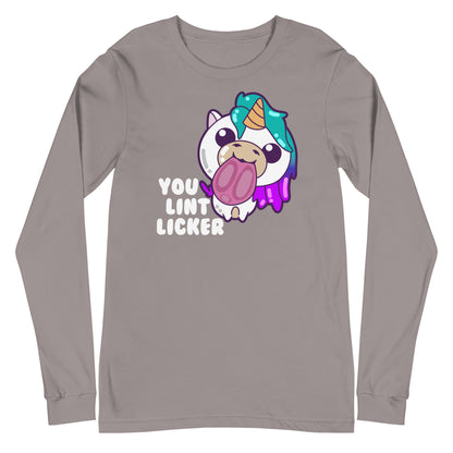 YOU LINT LICKER - Modified Long Sleeve Tee - ChubbleGumLLC