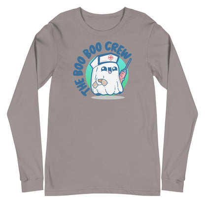 BOO-BOO CREW - Long Sleeve Tee - ChubbleGumLLC