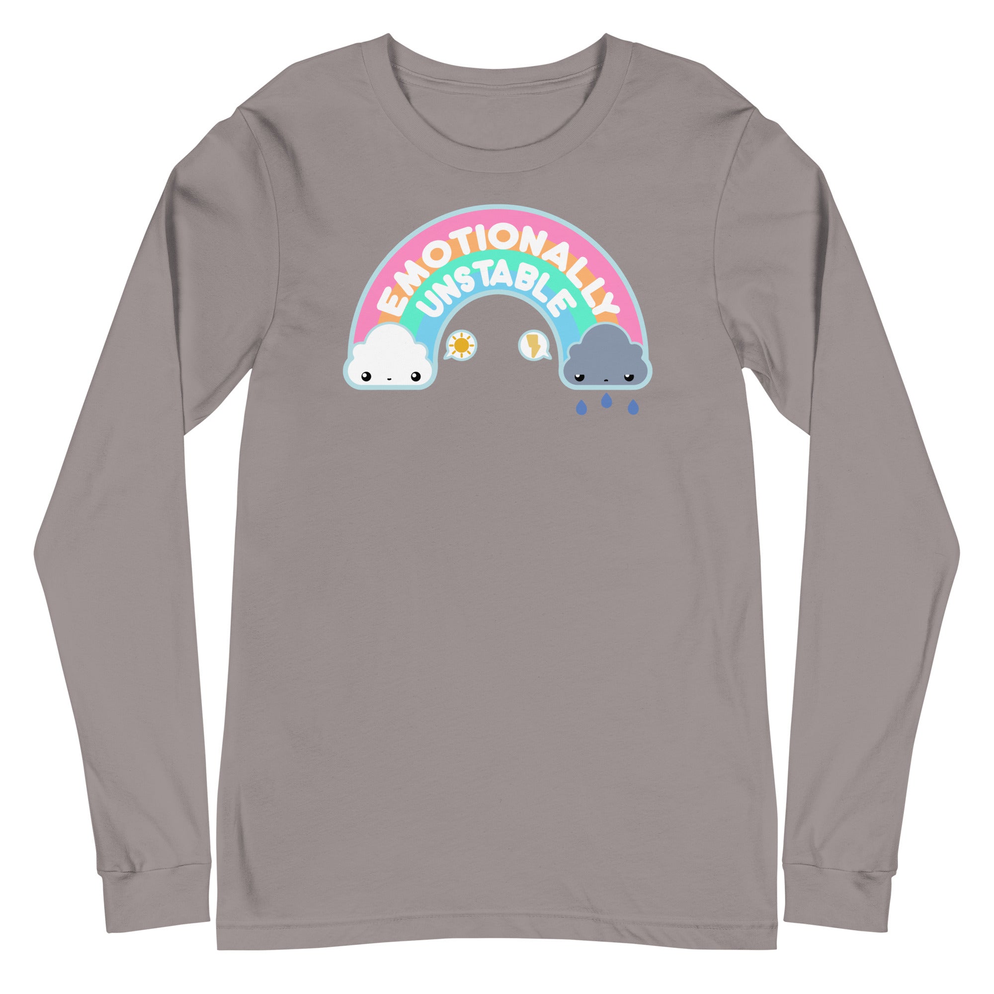 EMOTIONALLY UNSTABLE - Long Sleeve Tee - ChubbleGumLLC