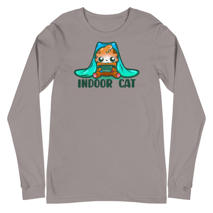 INDOOR CAT - Long Sleeve Tee - ChubbleGumLLC