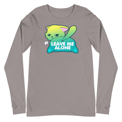 LEAVE ME ALONE - Long Sleeve Tee - ChubbleGumLLC