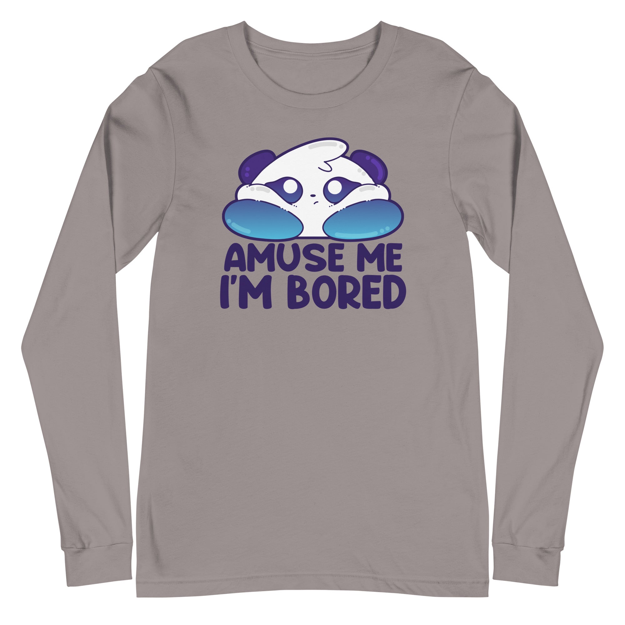 AMUSE ME IM BORED - Long Sleeve Tee - ChubbleGumLLC