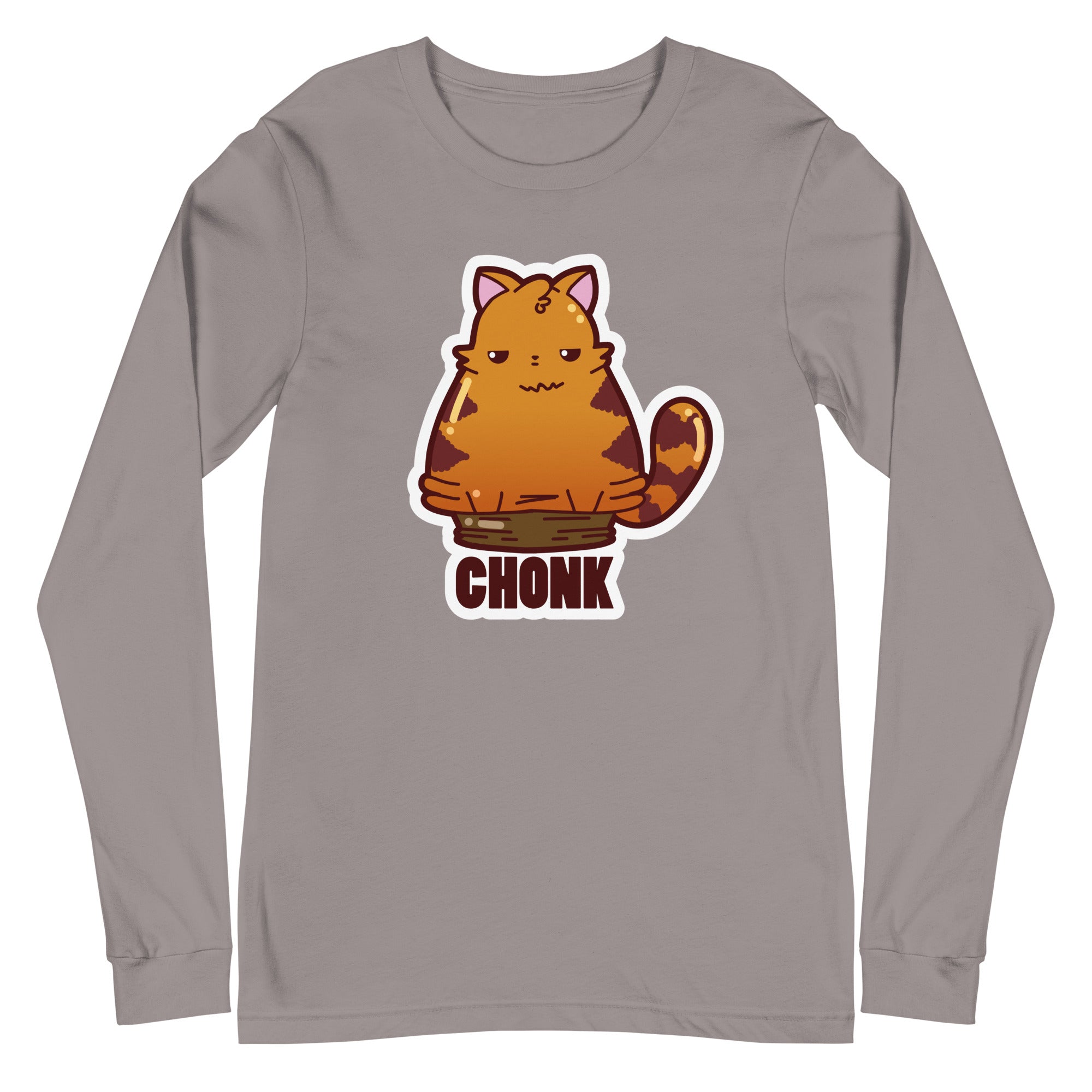 CHONK - Long Sleeve Tee - ChubbleGumLLC