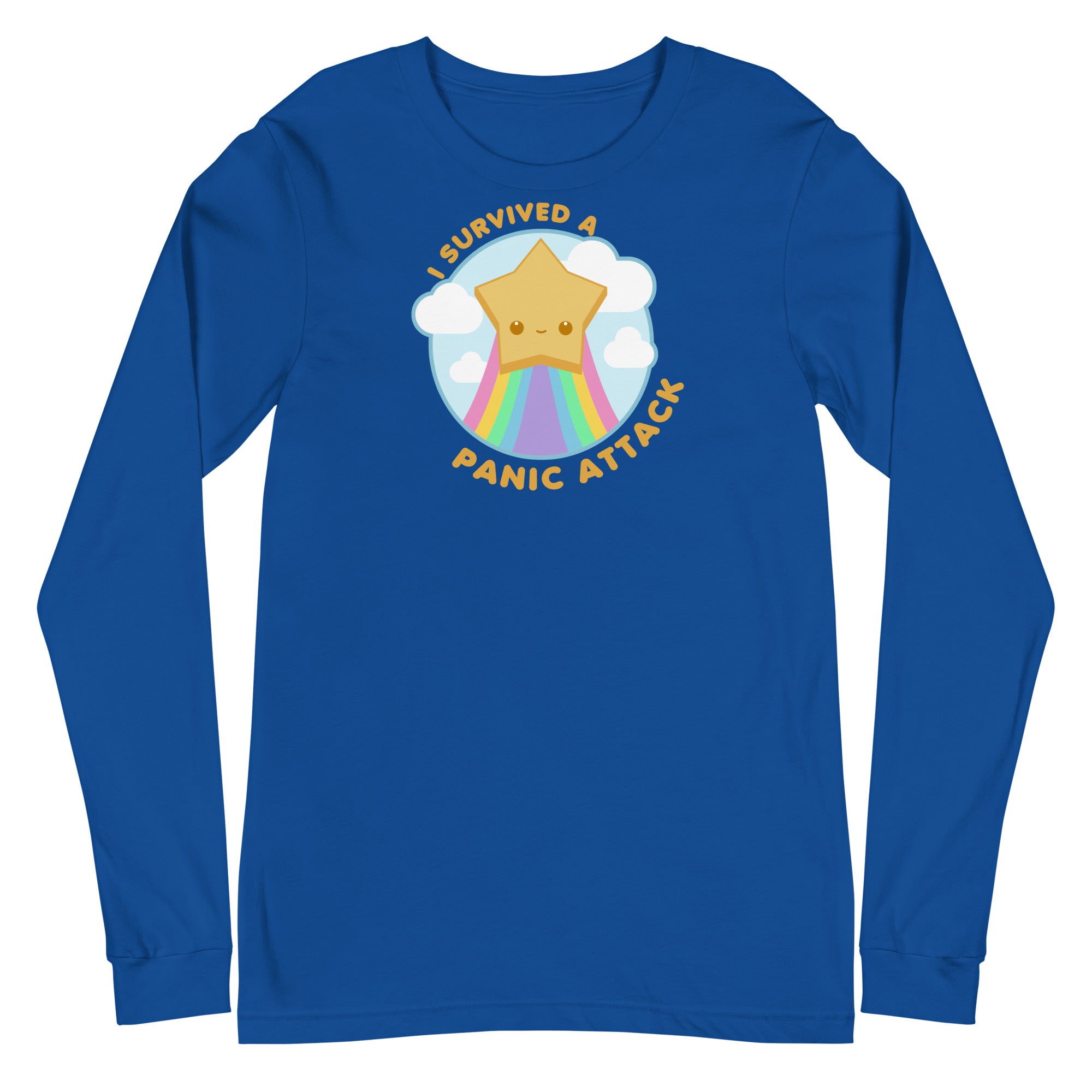 I SURVIVED A PANIC ATTACK - Long Sleeve Tee - ChubbleGumLLC