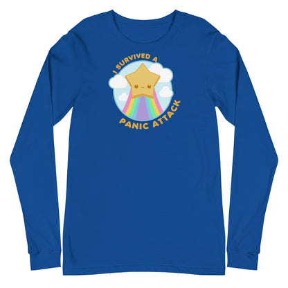 I SURVIVED A PANIC ATTACK - Long Sleeve Tee - ChubbleGumLLC