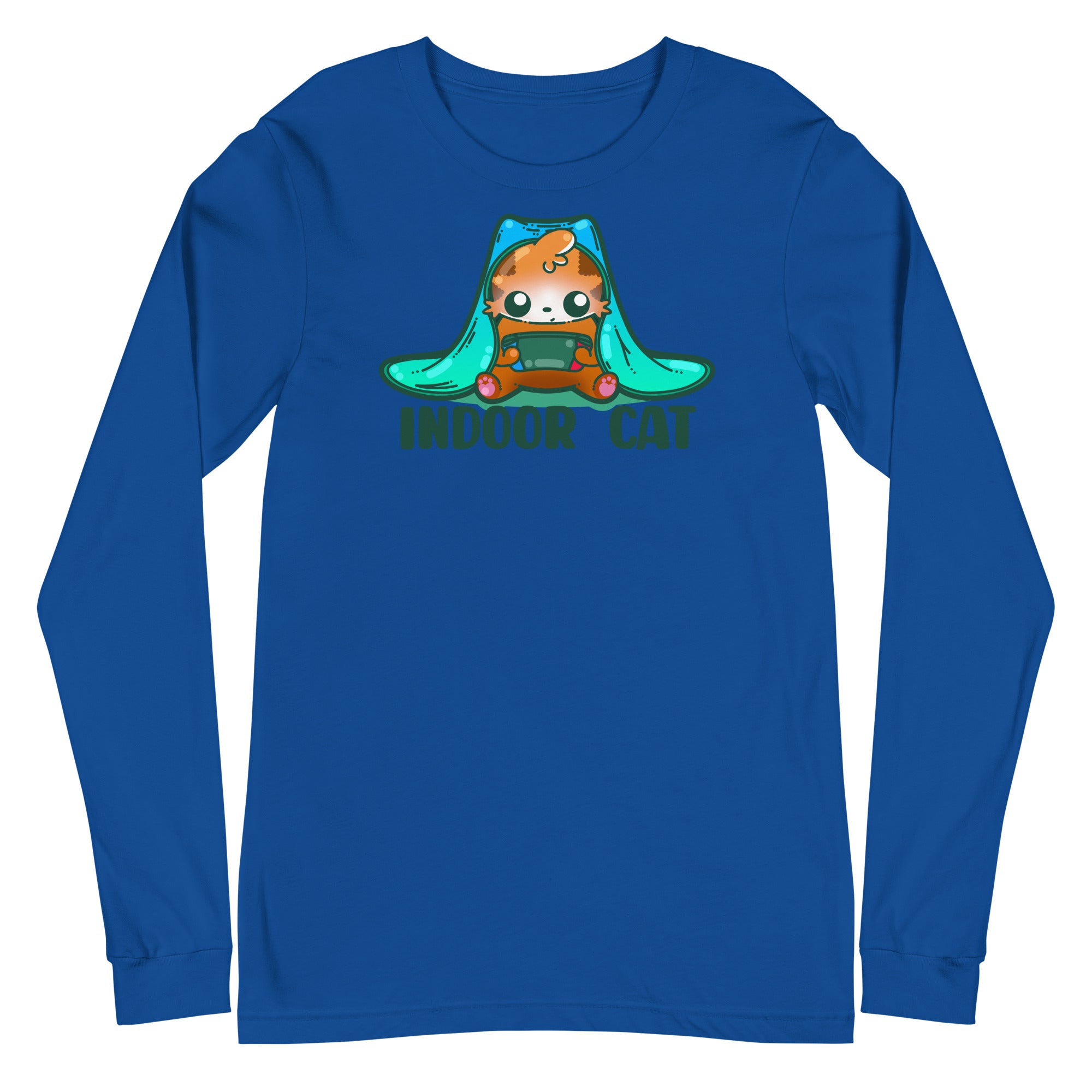 INDOOR CAT - Long Sleeve Tee - ChubbleGumLLC