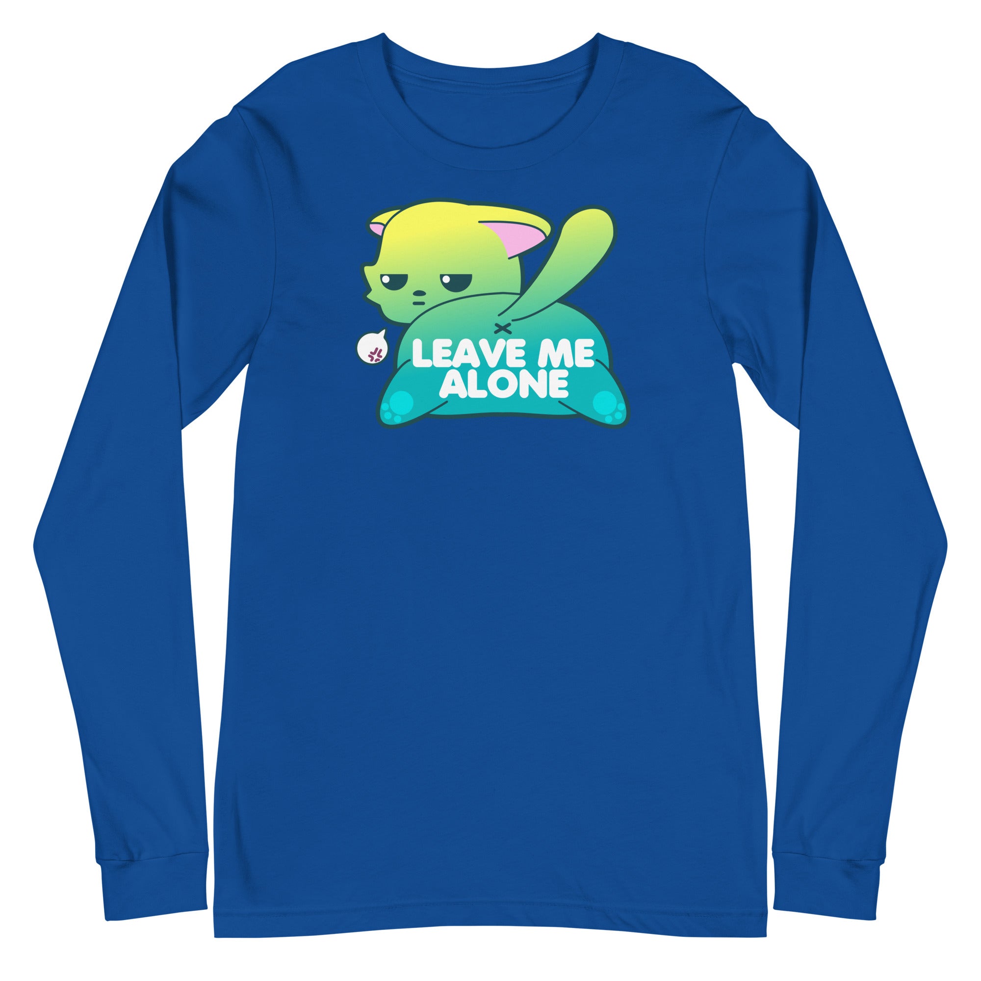 LEAVE ME ALONE - Long Sleeve Tee - ChubbleGumLLC