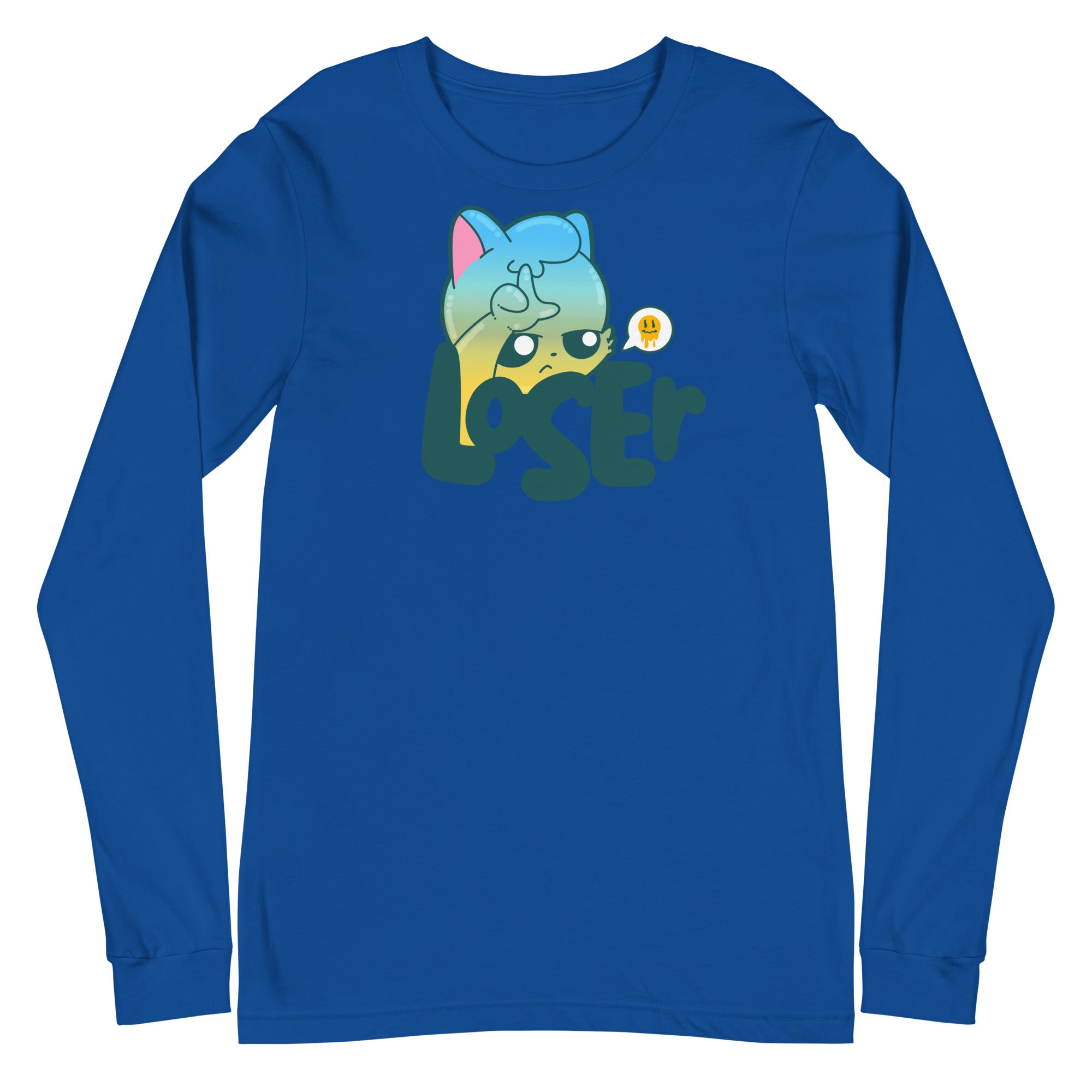 LOSER - Long Sleeve Tee - ChubbleGumLLC