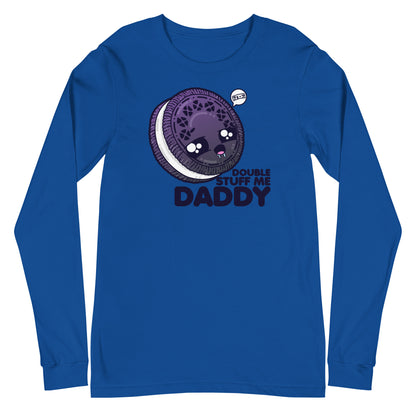 DOUBKE STUFF ME DADDY - Long Sleeve Tee - ChubbleGumLLC