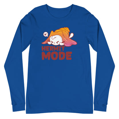 HERMIT MODE - Long Sleeve Tee - ChubbleGumLLC