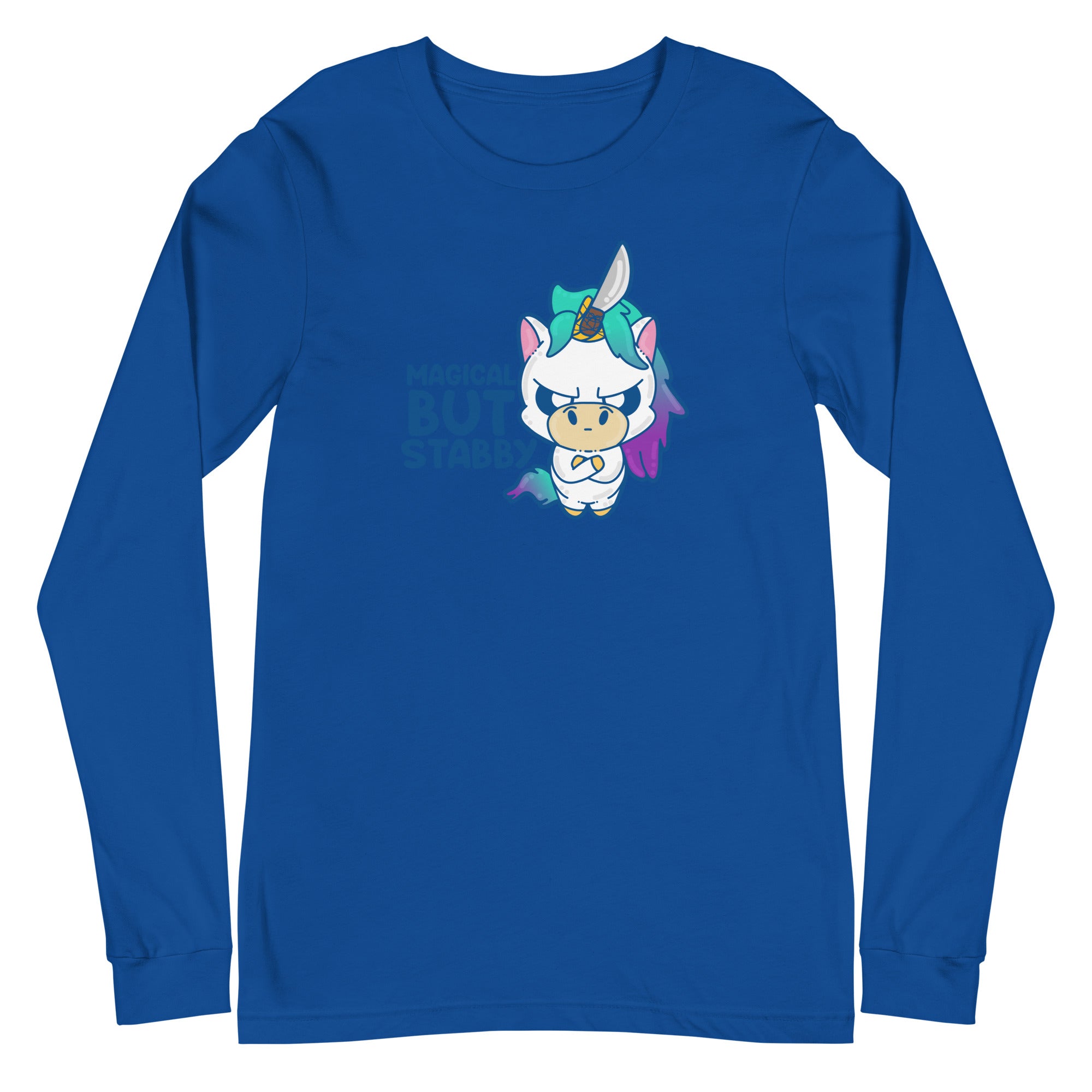 MAGICAL BUT STABBY - Long Sleeve Tee - ChubbleGumLLC