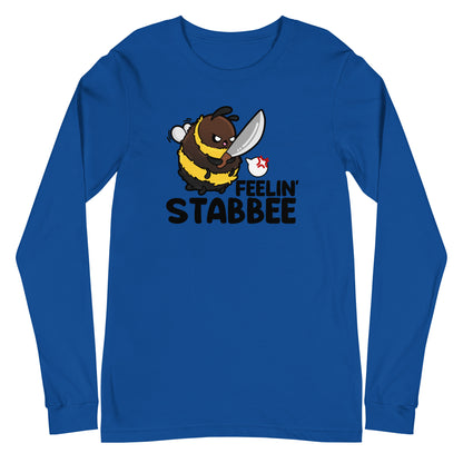 FEELIN STABBEE - Long Sleeve Tee - ChubbleGumLLC