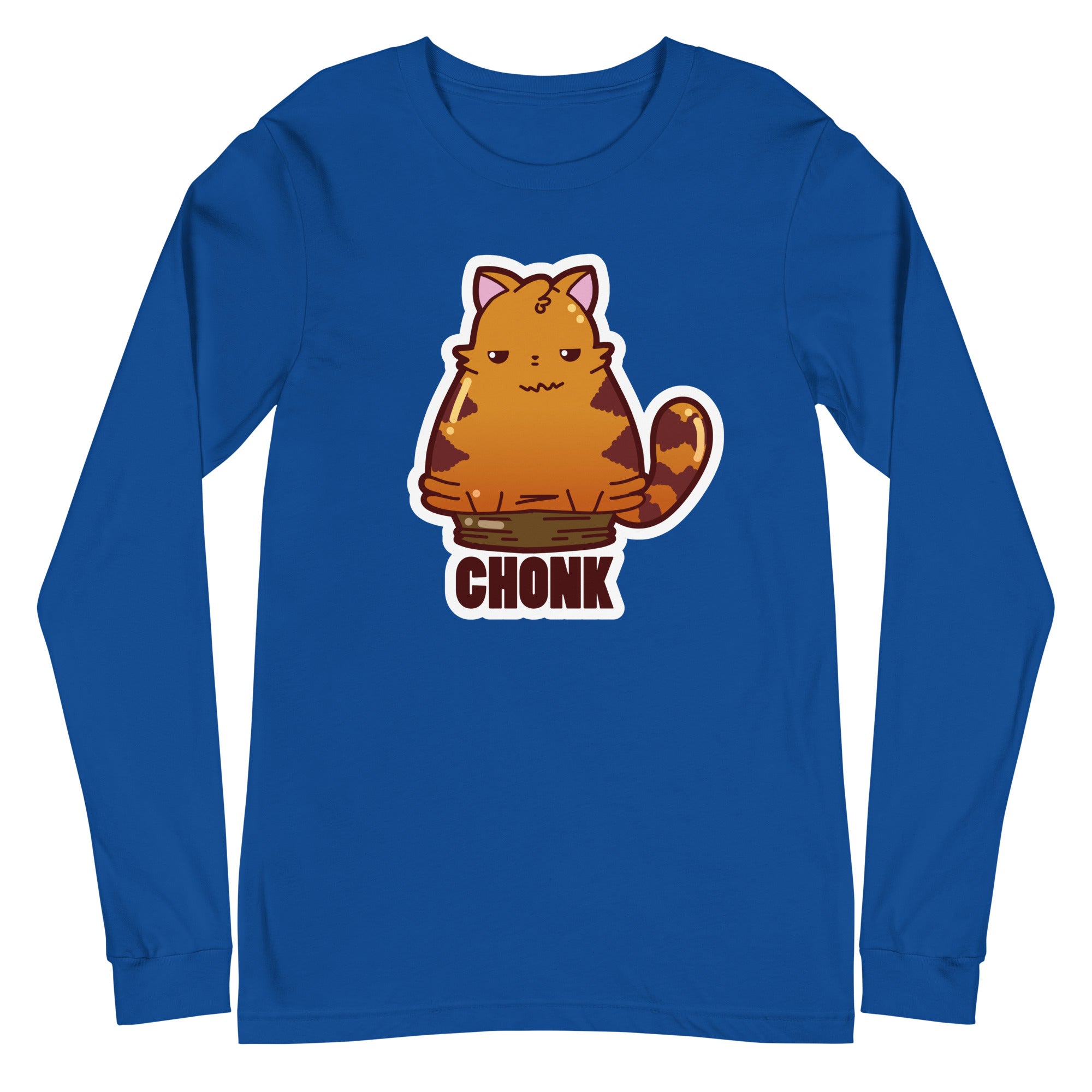 CHONK - Long Sleeve Tee - ChubbleGumLLC