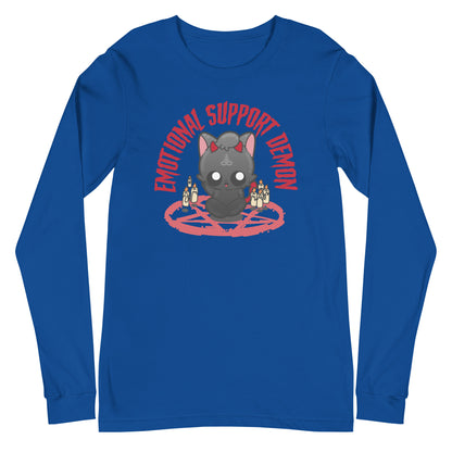 EMOTIONAL SUPPORT DEMON - Long Sleeve Tee