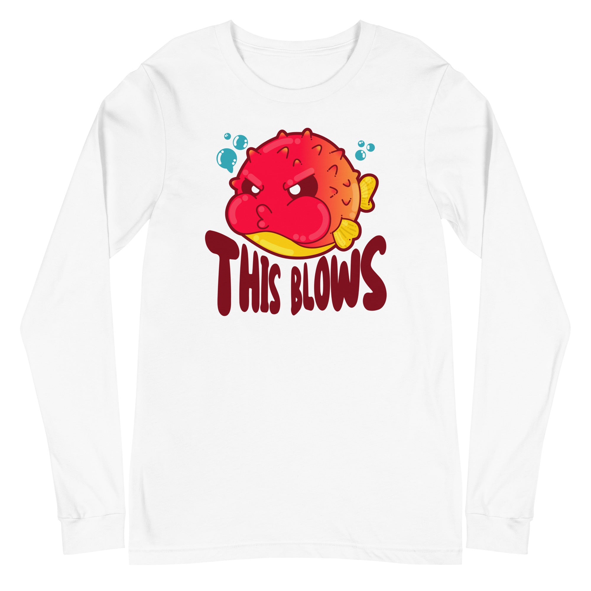 THIS BLOWS - Long Sleeve Tee - ChubbleGumLLC