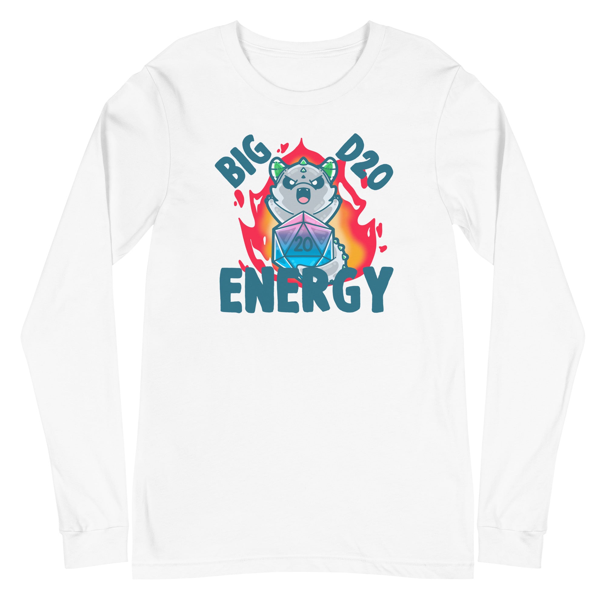 BIG D 20 ENERGY - Long Sleeve Tee - ChubbleGumLLC