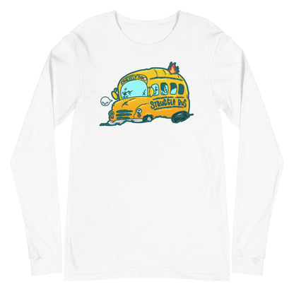 ALL ABOARD THE STRUGGLE BUS - Modified Long Sleeve Tee - ChubbleGumLLC