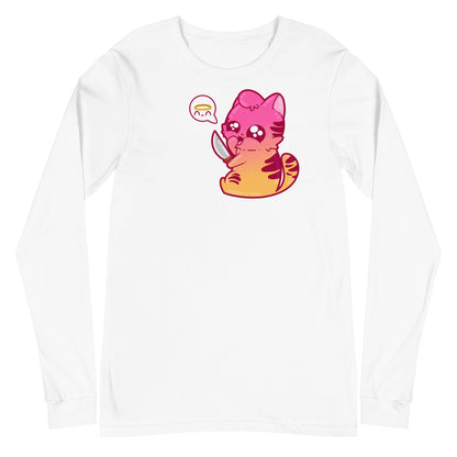 CUTE BUT STABBY - Modified Long Sleeve Tee - ChubbleGumLLC