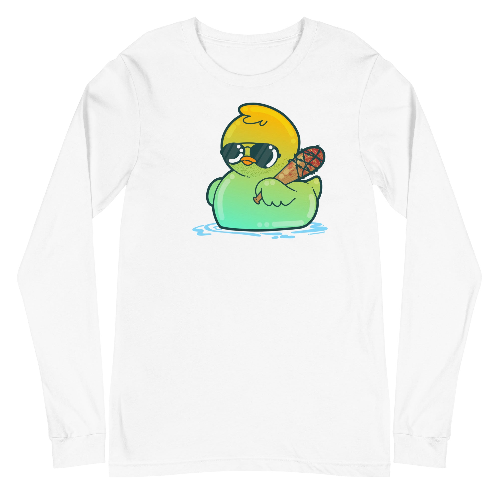 DUCK AROUND AND FIND OUT - Modified Long Sleeve Tee - ChubbleGumLLC