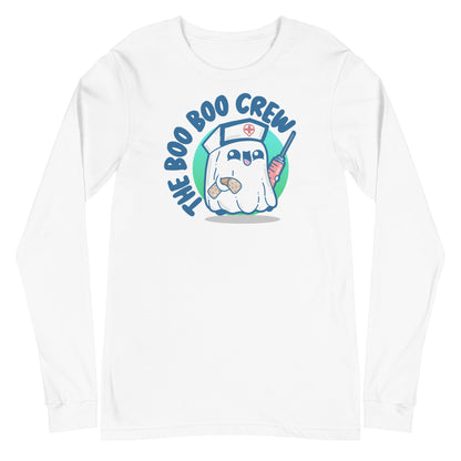 BOO-BOO CREW - Long Sleeve Tee - ChubbleGumLLC