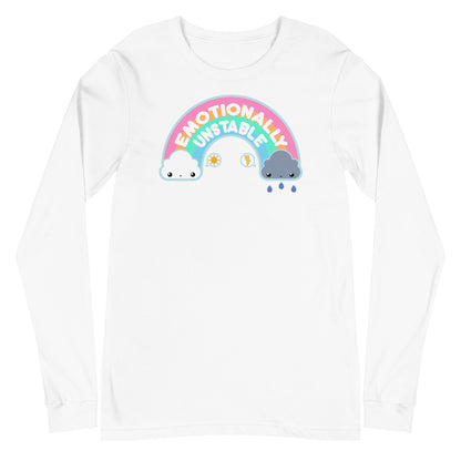 EMOTIONALLY UNSTABLE - Long Sleeve Tee - ChubbleGumLLC