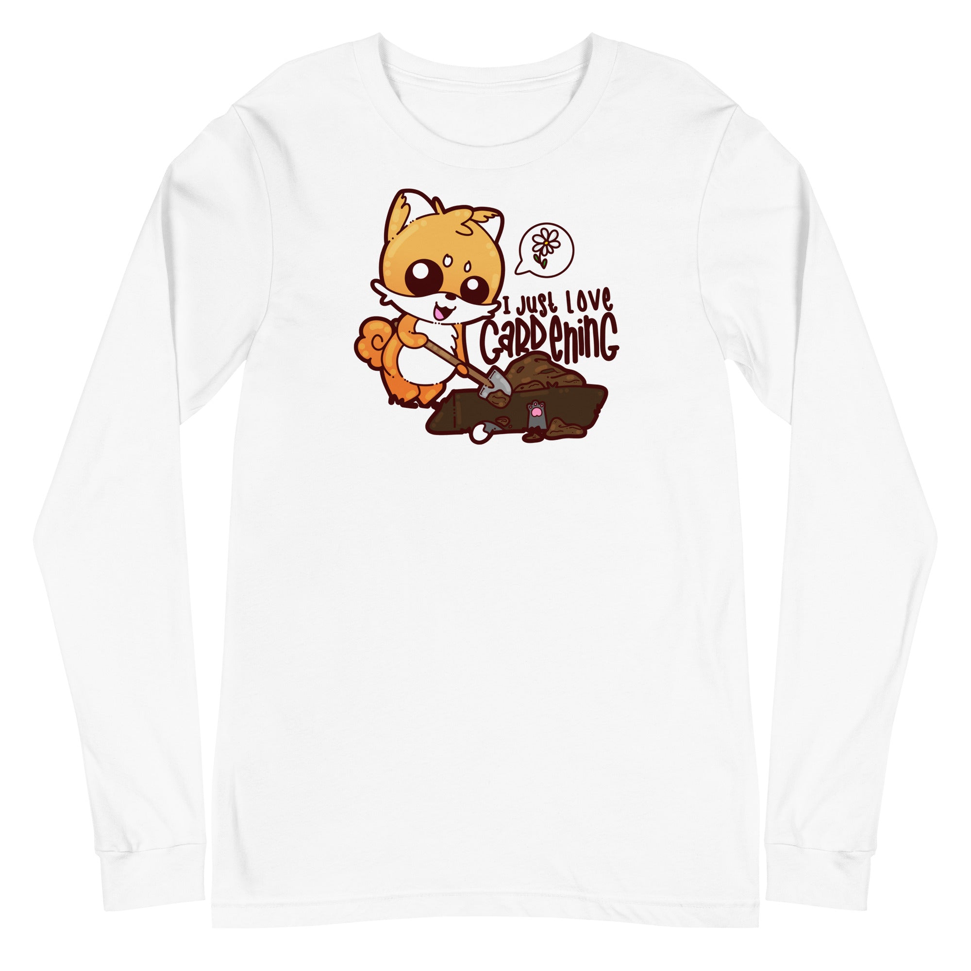 I JUST LOVE GARDENING - Long Sleeve Tee - ChubbleGumLLC