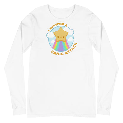 I SURVIVED A PANIC ATTACK - Long Sleeve Tee - ChubbleGumLLC