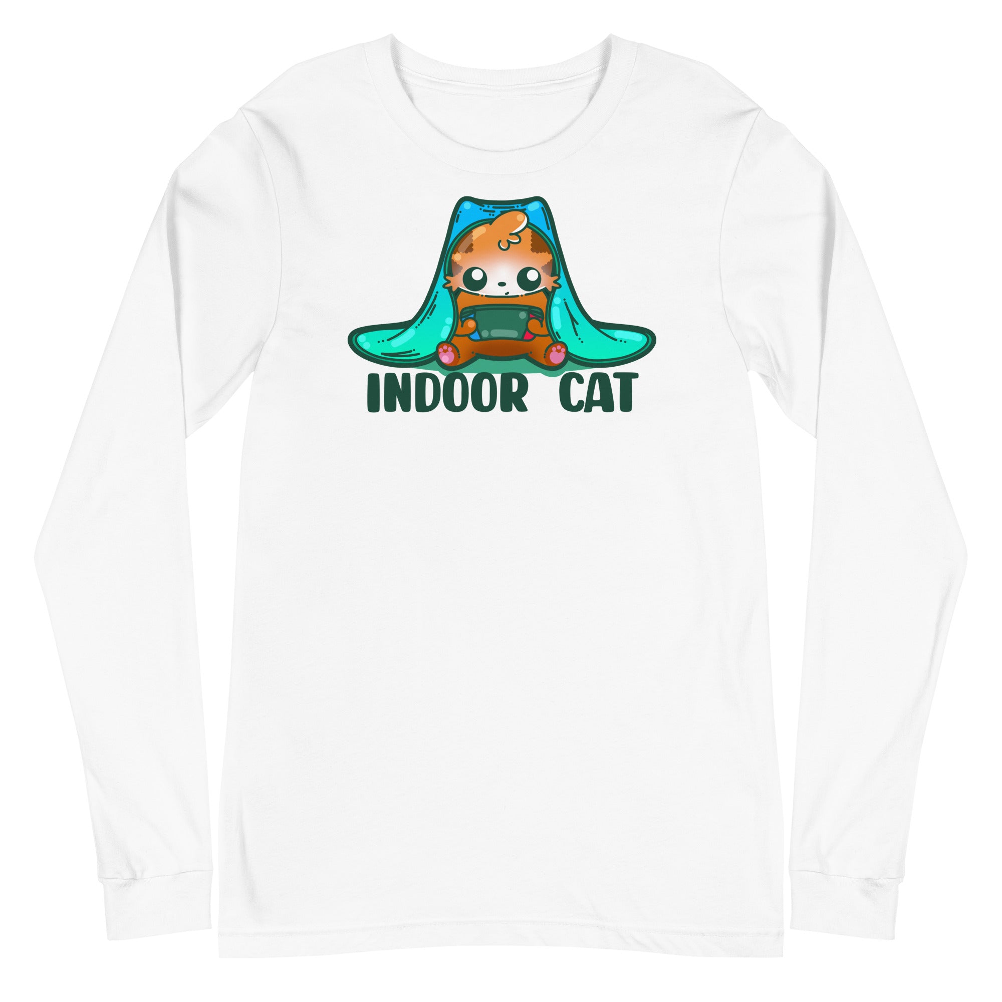 INDOOR CAT - Long Sleeve Tee - ChubbleGumLLC