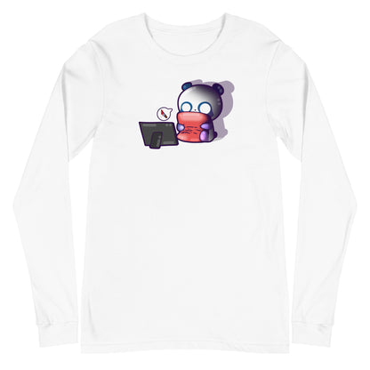 LEARNING HOW TO MURDER THINGS - Long Sleeve Tee - ChubbleGumLLC