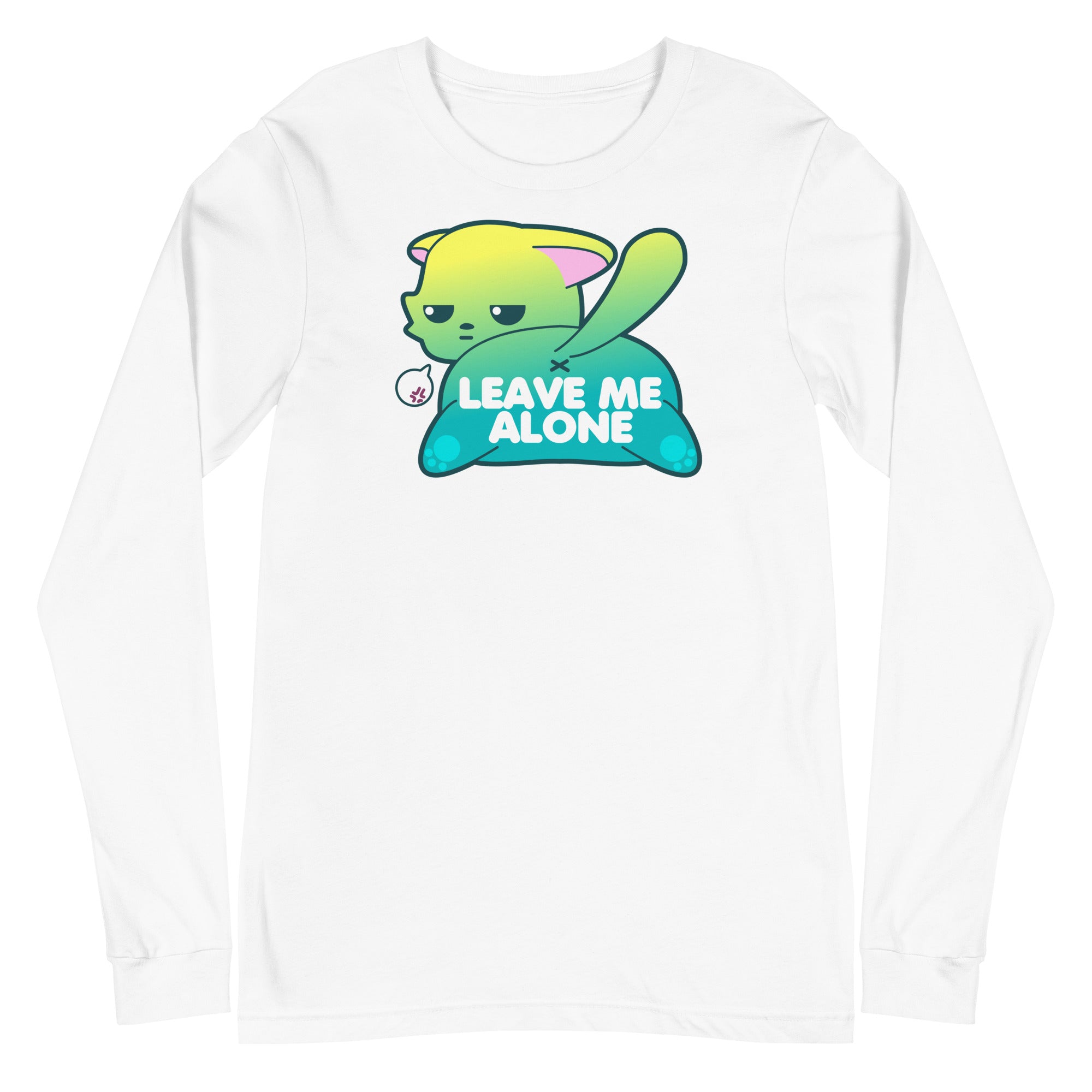 LEAVE ME ALONE - Long Sleeve Tee - ChubbleGumLLC