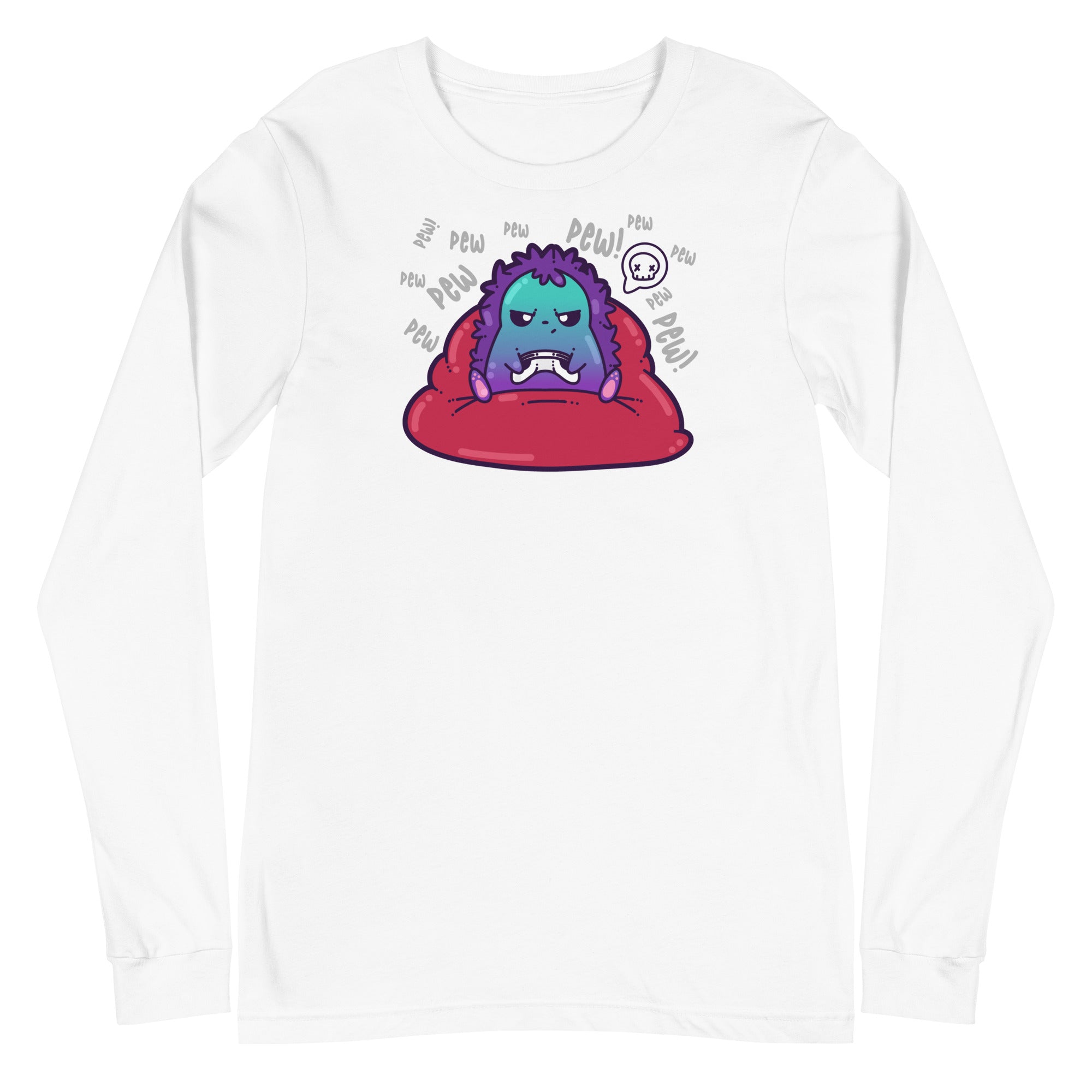 PEW PEW PEW - Long Sleeve Tee - ChubbleGumLLC