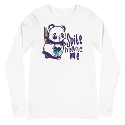 SPITE MOTIVATES ME - Long Sleeve Tee - ChubbleGumLLC