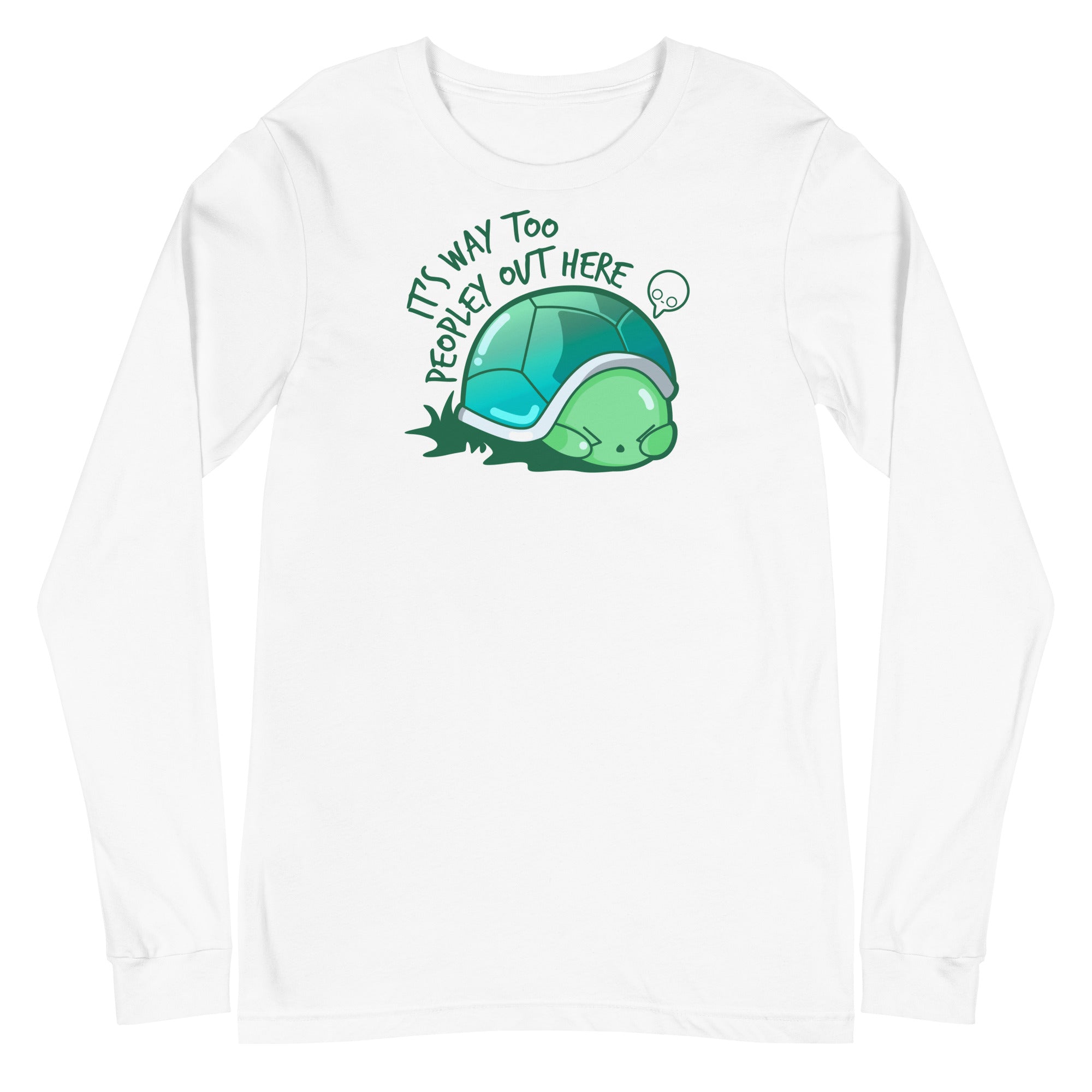 WAY TOO PEOPLEY - Long Sleeve Tee - ChubbleGumLLC