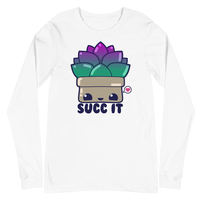 SUCC IT - Long Sleeve Tee - ChubbleGumLLC