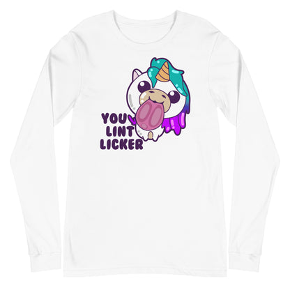 YOU LINT LICKER - Long Sleeve Tee - ChubbleGumLLC